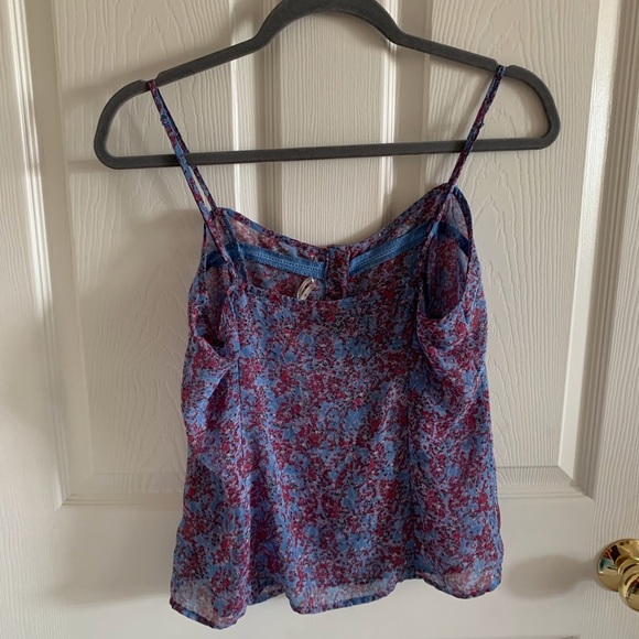 Kimchi Blue Floral Camisole w/ Buttons - Picture 2 of 4